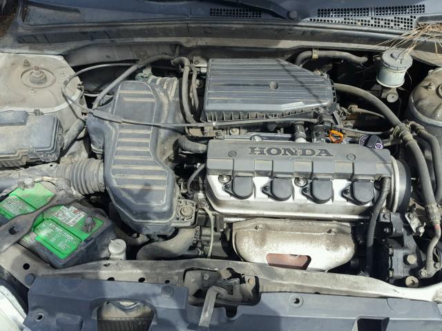 2HGES16102H580145 - 2002 HONDA CIVIC DX SILVER photo 7