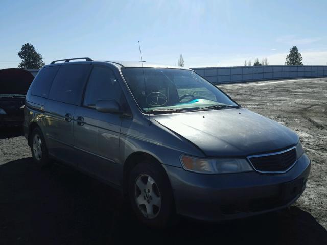 2HKRL18621H614257 - 2001 HONDA ODYSSEY EX BLUE photo 1