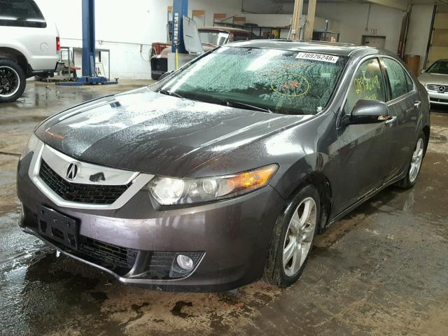 JH4CU26639C001047 - 2009 ACURA TSX GRAY photo 2