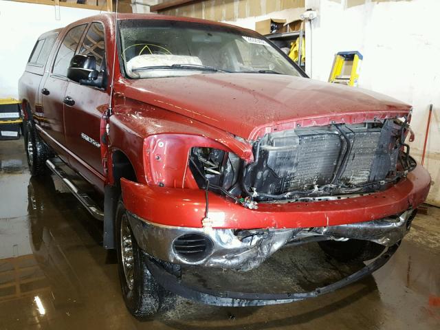 3D7LX39C66G202522 - 2006 DODGE RAM 3500 BURGUNDY photo 1