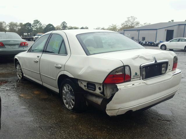 1LNHM86S45Y645060 - 2005 LINCOLN LS 白色 照片 3