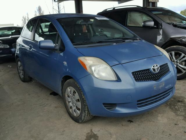 JTDJT923685158896 - 2008 TOYOTA YARIS BLUE photo 1