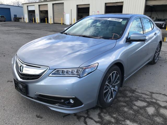 19UUB2F73GA005629 - 2016 ACURA TLX ADVANC SILVER photo 2