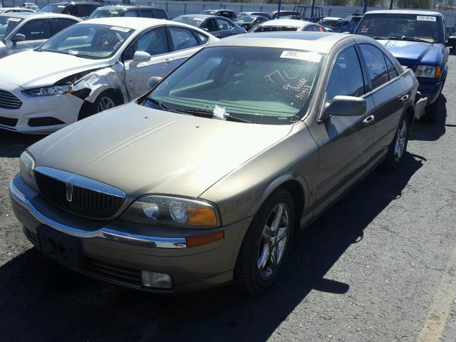 1LNHM86S12Y685236 - 2002 LINCOLN LS TAN photo 2