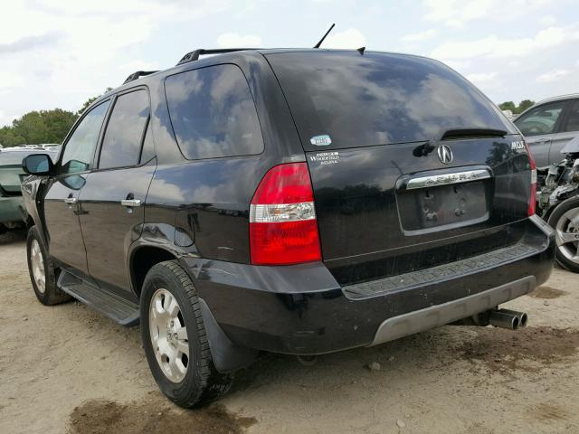 2HNYD182X1H509541 - 2001 ACURA MDX BLACK photo 3