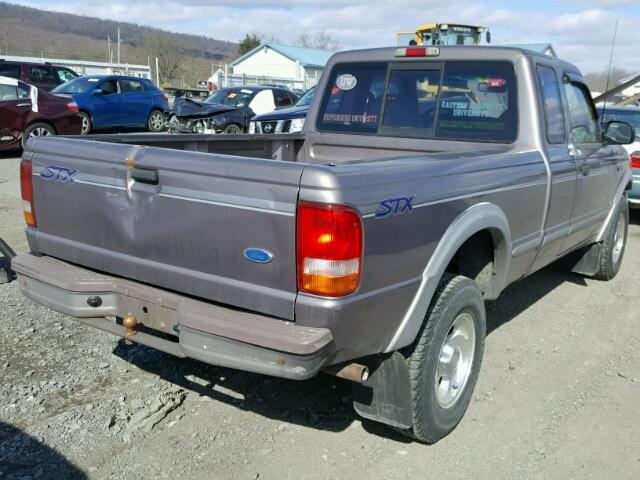 1FTCR15U9STA30572 - 1995 FORD RANGER SUP GRAY photo 4