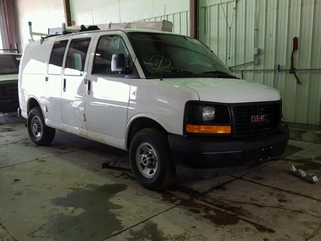 1GTW7AFF4H1192651 - 2017 GMC SAVANA G25 WHITE photo 1