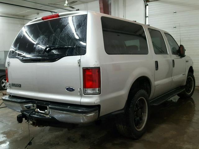 1FMSU41P53EC70621 - 2003 FORD EXCURSION SILVER photo 4