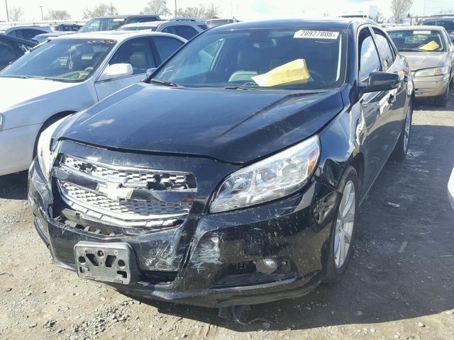 1G11H5SAXDU127135 - 2013 CHEVROLET MALIBU LTZ 黑色 照片 2