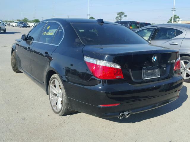 WBANW1C51AC166414 - 2010 BMW 535 I BLACK photo 3