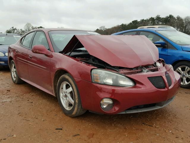 2G2WP522141208842 - 2004 PONTIAC GRAND PRIX BURGUNDY photo 1