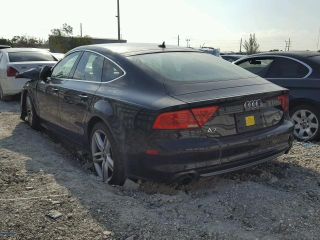 WAU2GAFC0DN142320 - 2013 AUDI A7 PRESTIG BLACK photo 3