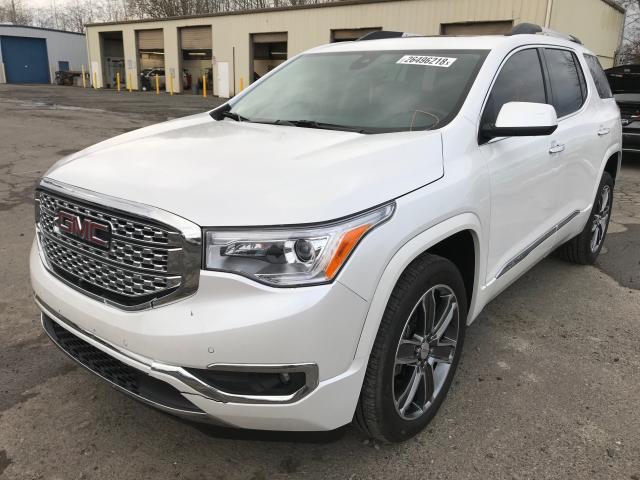 1GKKNXLS4HZ127216 - 2017 GMC ACADIA DEN WHITE photo 2