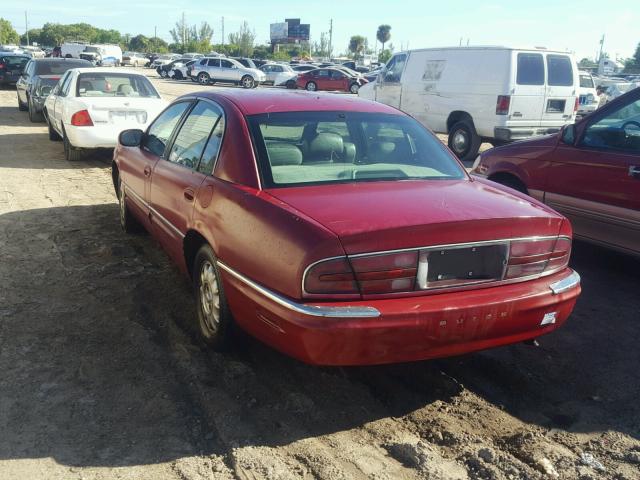 1G4CU5216V4641329 - 1997 BUICK PARK AVENU RED photo 3