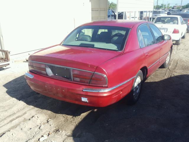 1G4CU5216V4641329 - 1997 BUICK PARK AVENU RED photo 4