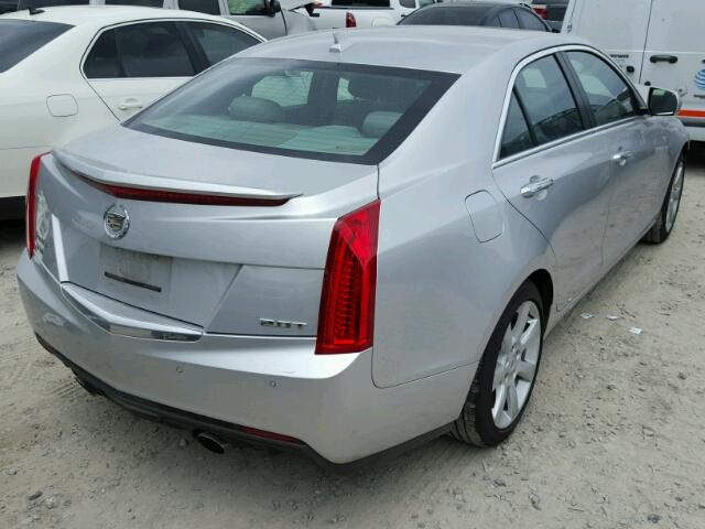 1G6AC5SX1D0145897 - 2013 CADILLAC ATS PERFOR SILVER photo 4