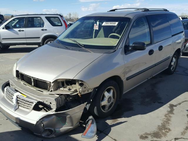 2FMZA51463BA42366 - 2003 FORD WINDSTAR L GOLD photo 2