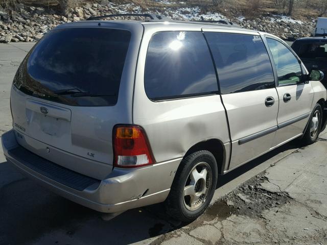 2FMZA51463BA42366 - 2003 FORD WINDSTAR L GOLD photo 4