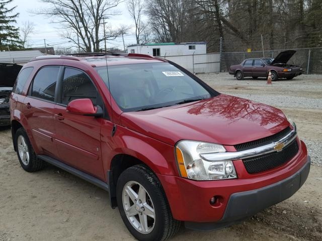 2CNDL73F966005260 - 2006 CHEVROLET EQUINOX LT RED photo 1