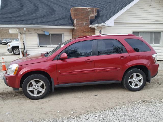 2CNDL73F966005260 - 2006 CHEVROLET EQUINOX LT RED photo 9