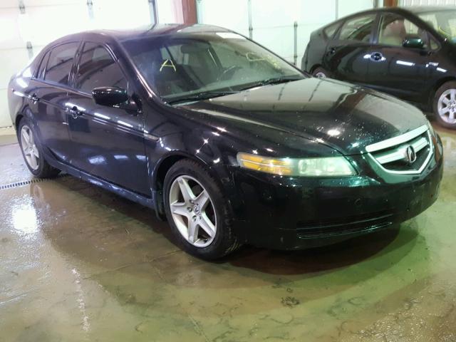 19UUA66255A067402 - 2005 ACURA TL BLACK photo 1