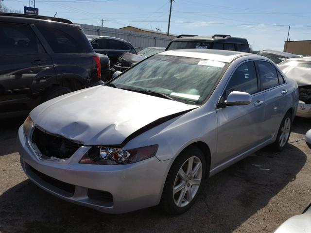 JH4CL96834C027251 - 2004 ACURA TSX SILVER photo 2