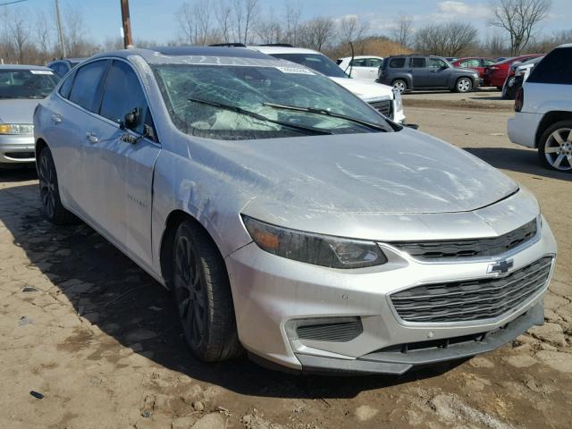 1G1ZH5SX8HF269517 - 2017 CHEVROLET MALIBU PRE SILVER photo 1