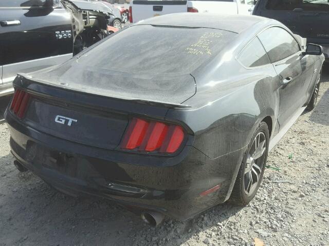 1FA6P8CF4F5318175 - 2015 FORD MUSTANG GT BLACK photo 4