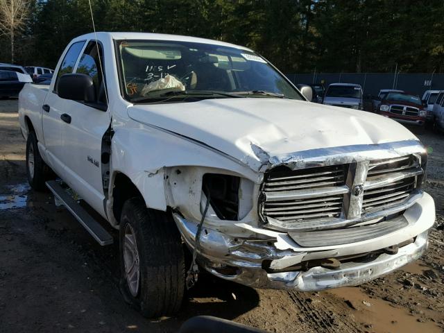 1D7HU18248J220031 - 2008 DODGE RAM 1500 S WHITE photo 1