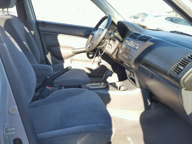 2HGES26731H549092 - 2001 HONDA CIVIC EX Gümüş foto 5