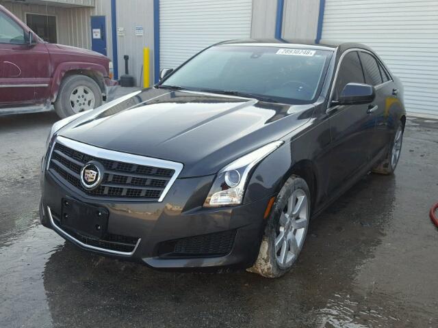 1G6AA5RA2E0173085 - 2014 CADILLAC ATS BLACK photo 2