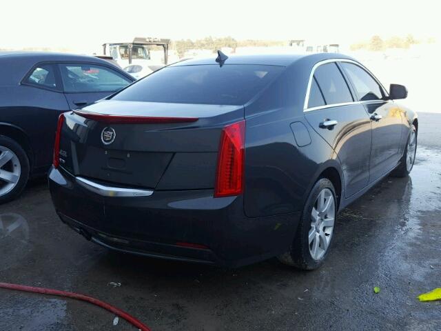 1G6AA5RA2E0173085 - 2014 CADILLAC ATS BLACK photo 4