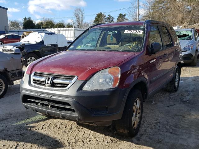 SHSRD788X3U101382 - 2003 HONDA CR-V EX RED photo 2