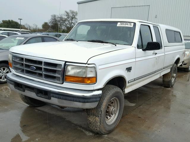 1FTHX26FXVEA66099 - 1997 FORD F250 WHITE photo 2