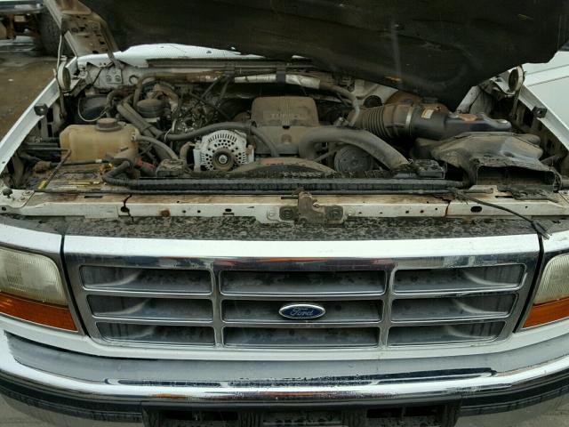 1FTHX26FXVEA66099 - 1997 FORD F250 WHITE photo 7