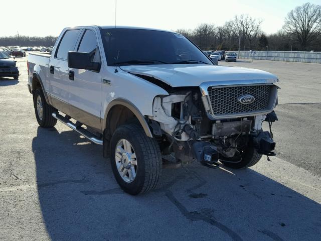 1FTPW14574KD52737 - 2004 FORD F150 SUPER WHITE photo 1