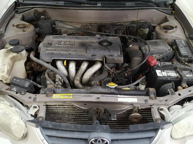 2T1BR12E52C572302 - 2002 TOYOTA COROLLA CE GRAY photo 7