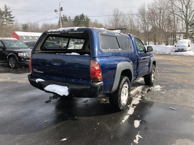 5TEPX42N46Z213102 - 2006 TOYOTA TACOMA BLUE photo 4