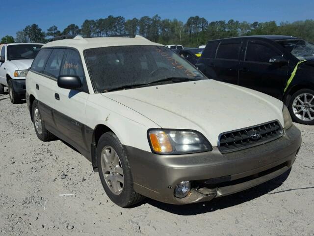 4S3BH675647614795 - 2004 SUBARU LEGACY OUT WHITE photo 1