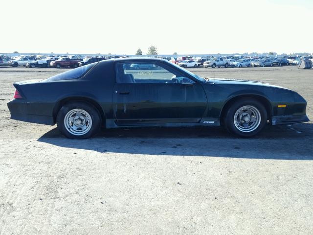 1G1FP23T8NL113359 - 1992 CHEVROLET CAMARO RS GREEN photo 9