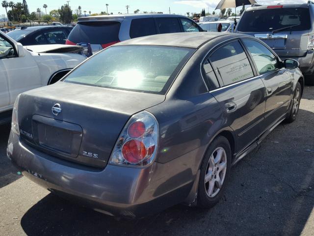 1N4AL11D45N488128 - 2005 NISSAN ALTIMA S GRAY photo 4