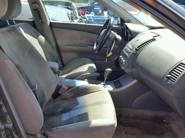 1N4AL11D45N488128 - 2005 NISSAN ALTIMA S GRAY photo 5