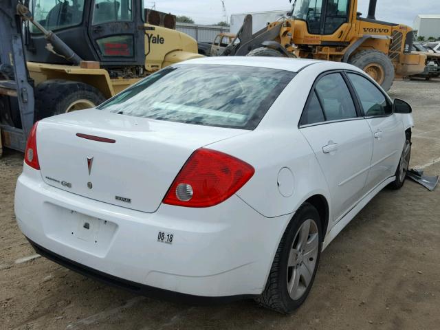 1G2ZA5E09A4144560 - 2010 PONTIAC G6 WHITE photo 4