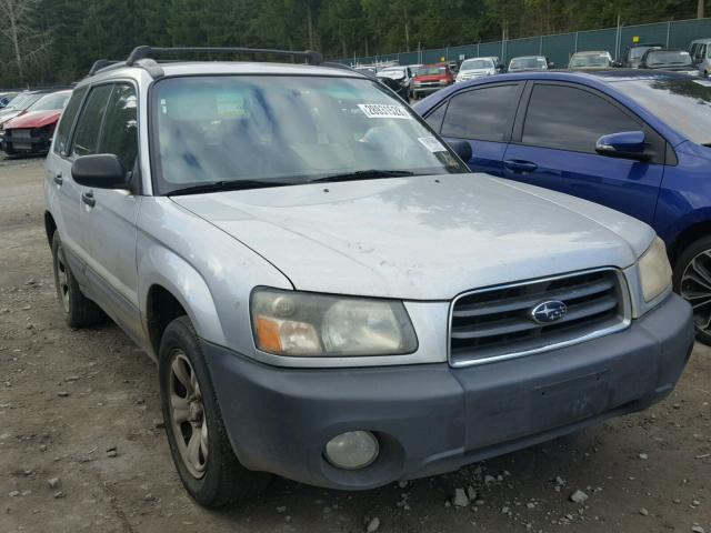 JF1SG63673H736260 - 2003 SUBARU FORESTER 2 SILVER photo 1