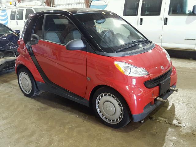 WMEEJ3BA1BK485185 - 2011 SMART FORTWO PUR RED photo 1