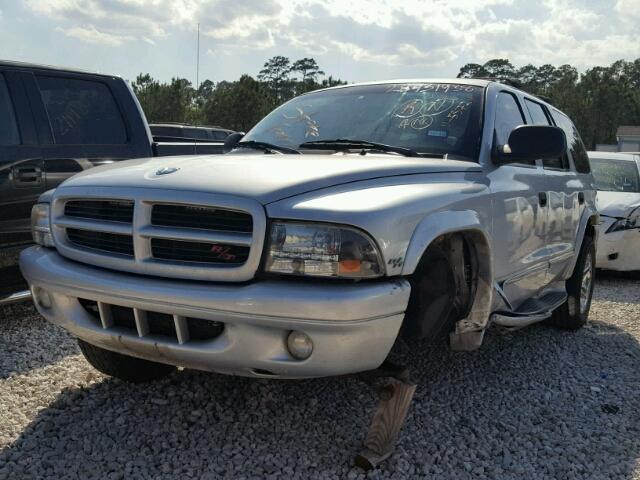 1D4HS78Z43F537211 - 2003 DODGE DURANGO R/ SILVER photo 2