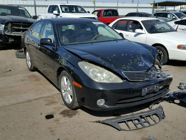 JTHBA30G655124691 - 2005 LEXUS ES330 BLACK photo 1