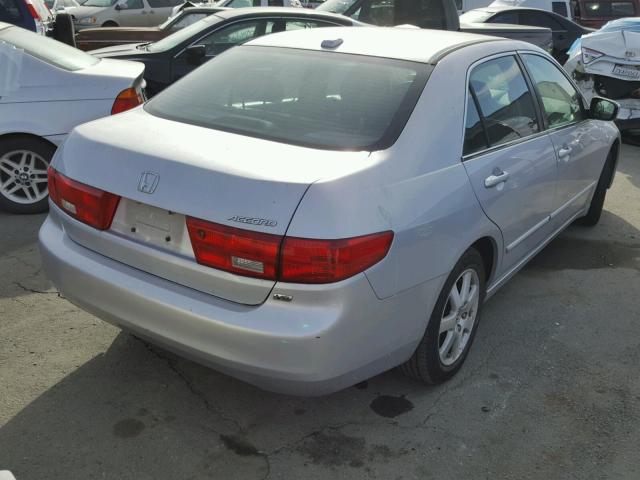 1HGCM668X5A013648 - 2005 HONDA ACCORD EX SILVER photo 4