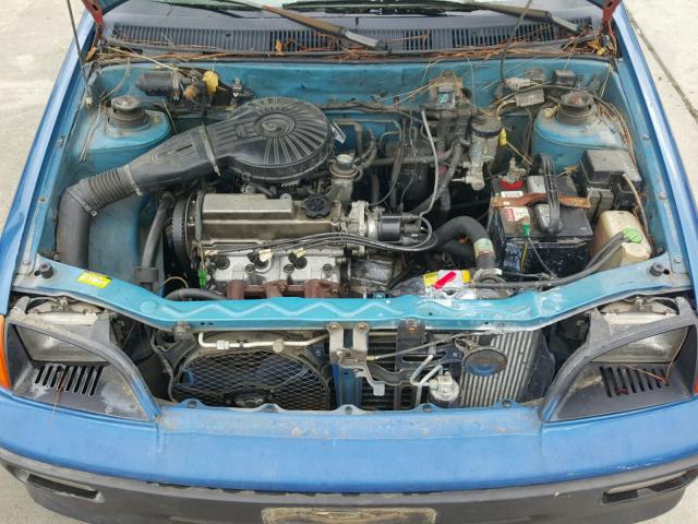 2C1MR2468R6735733 - 1994 GEO METRO BLUE photo 7