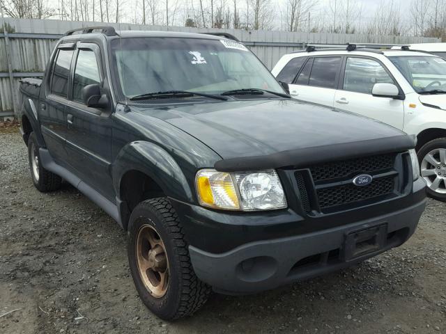 1FMZU77K04UA66022 - 2004 FORD EXPLORER S GREEN photo 1